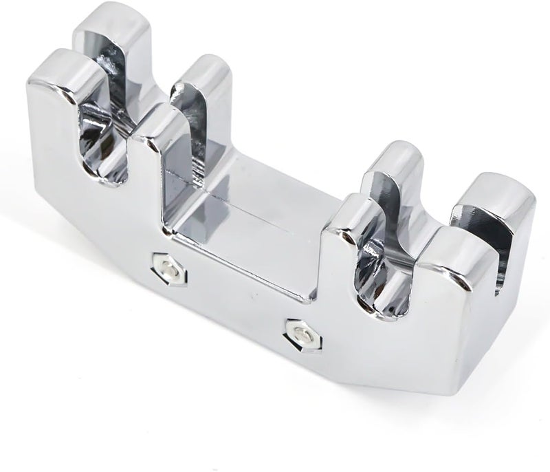 Domofa Cello Mute Metal Violoncello Practice Silencer for Cello Replacement Parts (Silver) - Image 5
